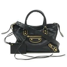 Balenciaga — Balenciaga Classic Metallic Edge City One Size — Handbag — resale