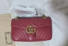 Gucci — Gucci GG Marmont 26 Matelassé — Handbag — resale