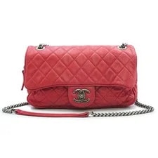 Chanel — Chanel Coco Mark Matelassé Flap Double Chain A67373 Quilted #BCB812 — Handbag — resale