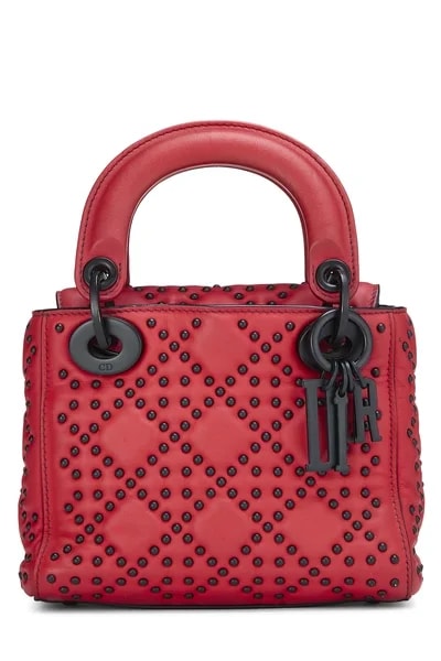 Dior — Studded Lady Dior Mini — Handbag — resale