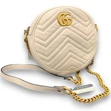 Gucci — Gucci 550154 GG Marmont Round Chain Italy — Handbag — resale