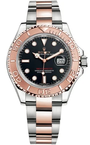 Worldofluxuryus — Rolex Yacht-Macter Stainless Steel & Red Gold — Watch — resale