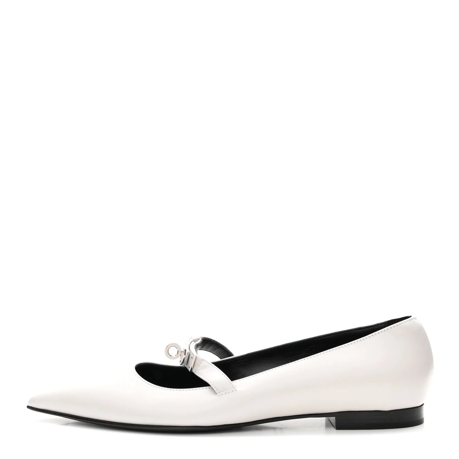 Hermès — Kelly Ballet 38 Clair — Designer Shoe — resale