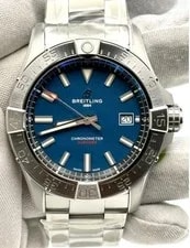 Breitling — eBay Live- Breitling Avenger 42mm Blue Dial Bracelet A17328 Unworn — Watch — resale