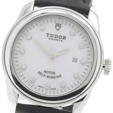Tudor — Tudor Glamour 53000 11P Diamond Date White Dial Automatic Boy's Watch_957147 — Watch — resale