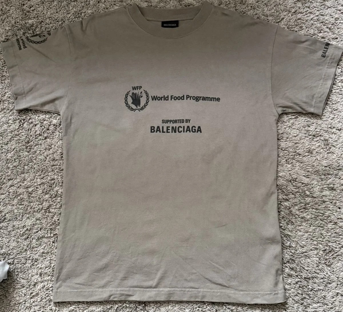 Balenciaga — Balenciaga World Food Programme T-Shirt — Handbag — resale