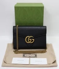 Gucci — Gucci GG Marmont Chain Wallet - 779777 401232 - NEW — Handbag — resale
