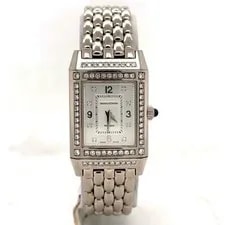 Jaeger-LeCoultre — Jaeger-LeCoultre Reverso Hand-Wind 18k White Gold 20mm Diamond Q2673420 — Watch — resale