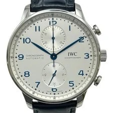IWC — IWC Portugieser Chronograph IW371605 41mm Stainless Steel Silver Dial OKW3504 — Watch — resale