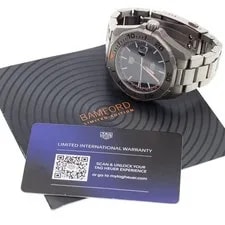 TAG Heuer — TAG Heuer Aquaracer Bampford WAY208F.BF0638 44mm Titanium Black Dial #C158 — Watch — resale