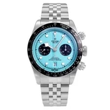 Tudor — Tudor () Black Bay Chrono 79360N-0024 Turquoise Blue Dial — Watch — resale