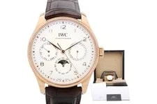 IWC — IWC Portugieser IW344202 Perpetual Calandar 42mm 18k Rose Gold 2023 W/ B&P — Watch — resale
