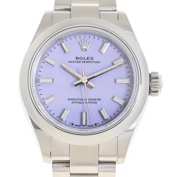 Rolex — Oyster Perpetual Automatic Chronometer Purple Dial M276200-0008 — Watch — resale