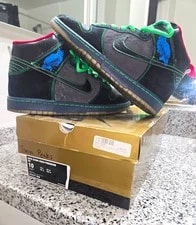 Nike SB — Nike SB Dunk High Twin Peaks / / / 2009 313171-006 — Sneaker — resale