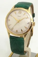 Cartier — Very Cartier 14k Yellow Gold GENT's Automatic 34mm By J. Schulz 1930s — Watch — resale