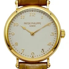 Patek Philippe — Patek Philippe Calatrava 7200R-001 34mm Pink Gold Silver Dial Automatic OKW682 — Watch — resale