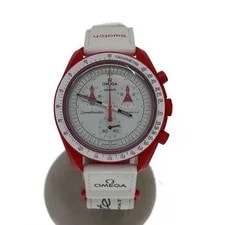 Omega — Omega Quartz Analog WHT SLV — Watch — resale