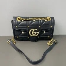 Gucci — Gucci GG Marmont Studded — Handbag — resale