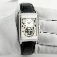 Jaeger-LeCoultre — New Jaeger-Lecoultre Reverso Tribute Tourbillon 217.6.H9 31X51MM Platinum B/p — Watch — resale