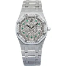 Audemars Piguet — Audemars Piguet Royal Oak SS Factory Diamond Setting Automatic 33mm — Watch — resale