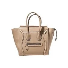 Celine — Celine Luggage Shopper Drummed Calf Dune Italy — Handbag — resale