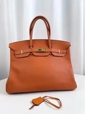 Hermès — Auth Hermès Birkin 35 Classic Golden — Handbag — resale