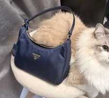 Prada — Prada Re-Edition 2005 and Mini in Baltic — Handbag — resale