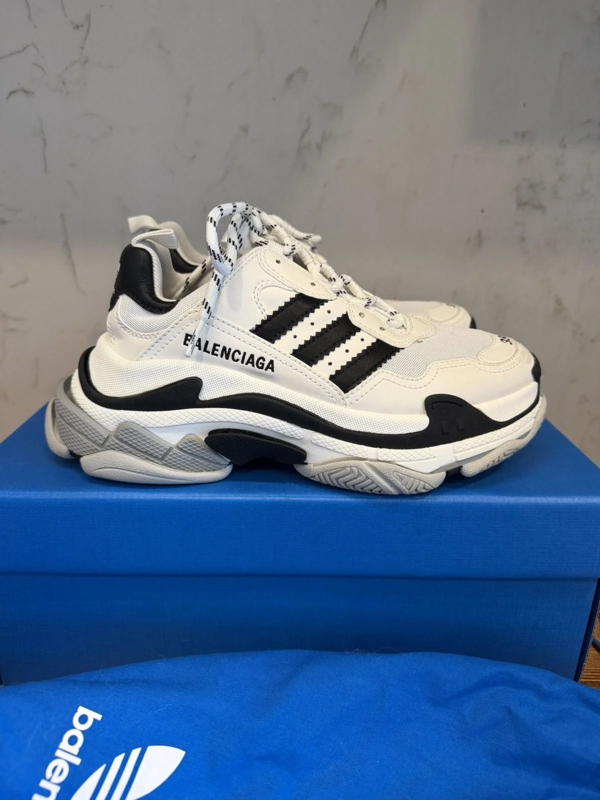 Adidas × Balenciaga — Balenciaga X Adidas Triple S Sneakers — Sneaker — resale