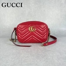 Gucci — Gucci GG Marmont Quilted Camera Crossbody Auth — Handbag — resale