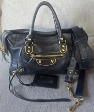 Balenciaga — Balenciaga City Classic Metallic Edge 2Way — Handbag — resale