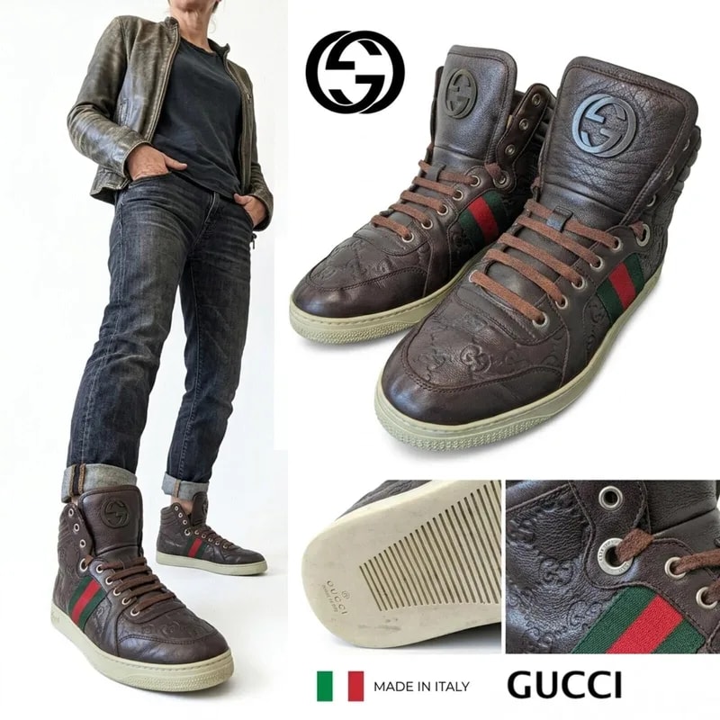 Gucci — Gucci High-Top Italy 7 — Sneaker — resale