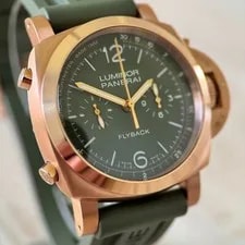 Panerai — Panerai Luminor Chrono Flyback 1950 - Limited 1 of 77 - Mahendra Singh Dhoni — Watch — resale