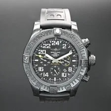 Breitling — Breitling Avenger Hurricane 24H XB1210 50mm Black Dial Rubber Strap — Watch — resale
