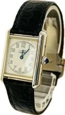 Cartier — Cartier Must de Tank W1014254 2416 Stainless Steel 22mm White Dial #WJW237 — Watch — resale