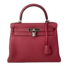 Hermès — Hermès Hermes Kelly 28 Grenat — Handbag — resale