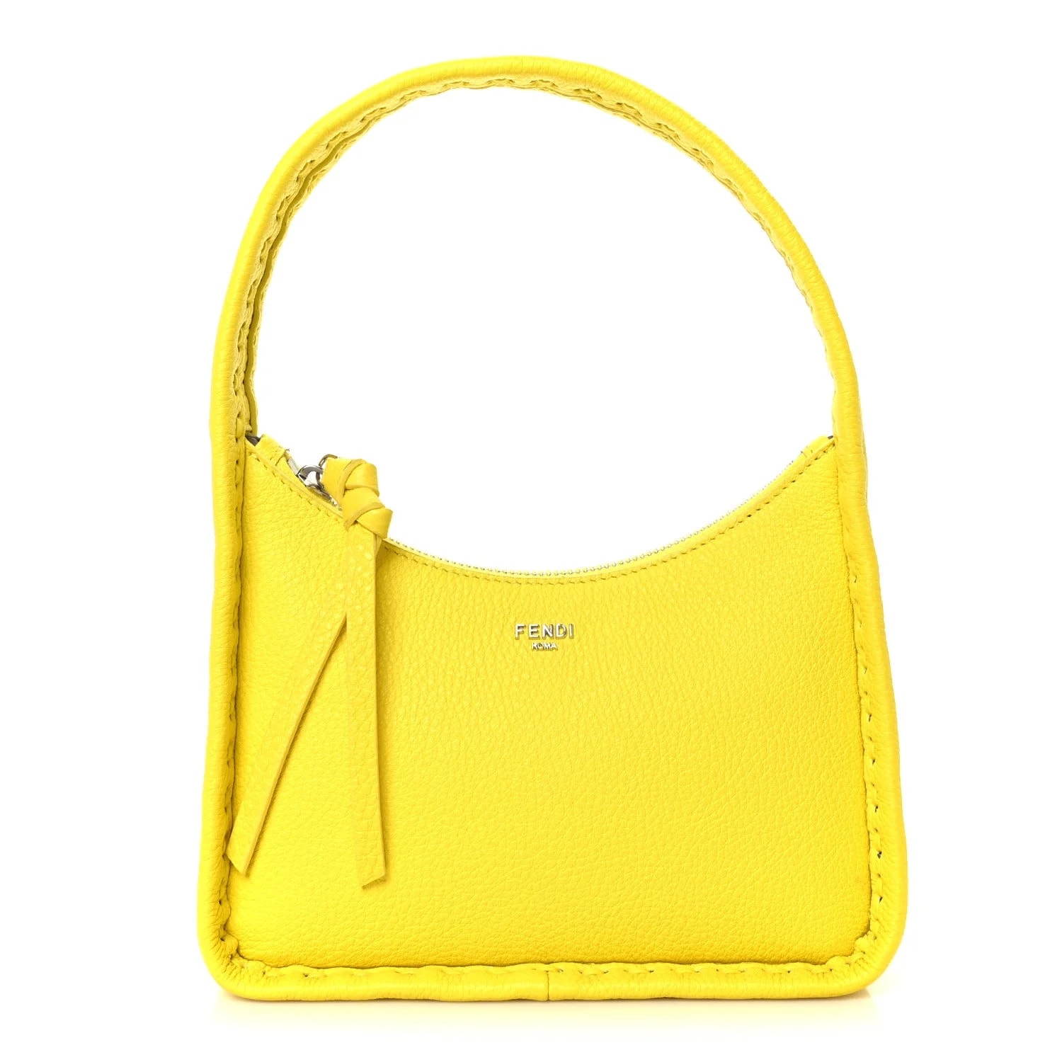 Fendi — Cuoio Roma Sellerissima Sintetica Tape Stitch Mini Fendessence Pomelo — Handbag — resale