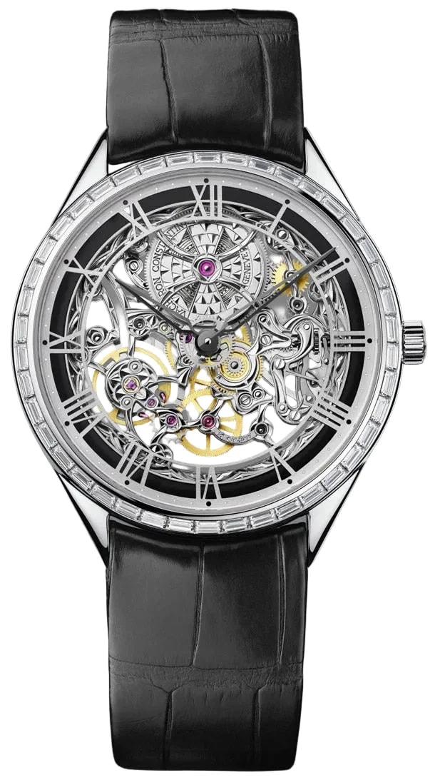 Worldofluxuryus — Vacheron Constantin Métiers d’Art Mécaniques Ajourées 18K White Gold Diamond-Set — Watch — resale