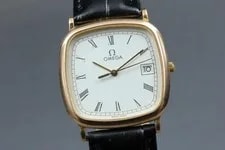 Omega — Near Omega de Ville 396.2432 Cal.1532 Gold Quartz 32mm 1995 — Watch — resale
