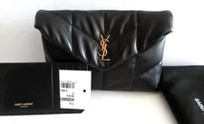 Saint Laurent — NEW Saint Laurent Lou Puffer in Quilted With Card Case — Handbag — resale
