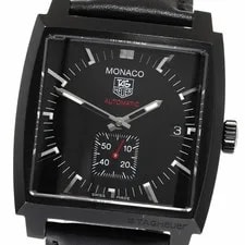 TAG Heuer — TAG Heuer Monaco WW2119.FC6338 Small Second Date Automatic Black — Watch — resale