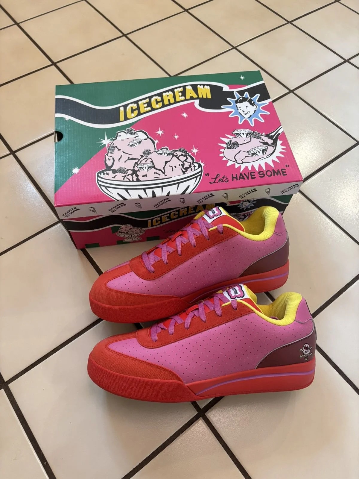 Reebok — Reebok Board Flip BBC Ice Lemonade 100267090 — Sneaker — resale