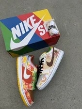 Nike SB — Size 9.5 - Nike SB Dunk Low Street Hawker 2021 — Sneaker — resale