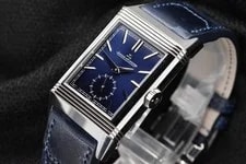 Jaeger-LeCoultre — 2023 Jaeger-LeCoultre Reverso Tribute Duoface Small Seconds Steel Blue Q3988482 — Watch — resale