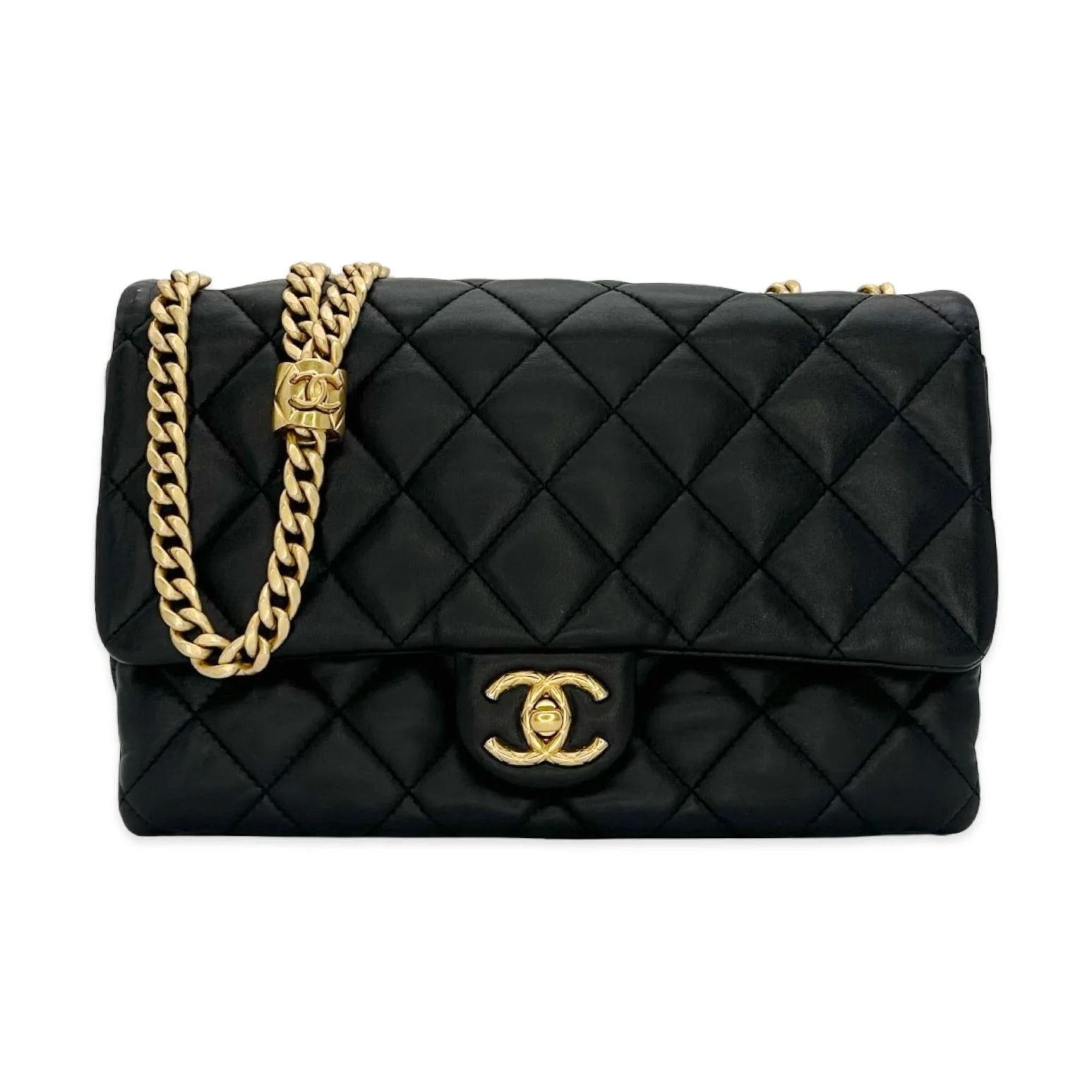 Luv Luxe Scottsdale — Small CC Pillow Crush Twist Lock — Handbag — resale