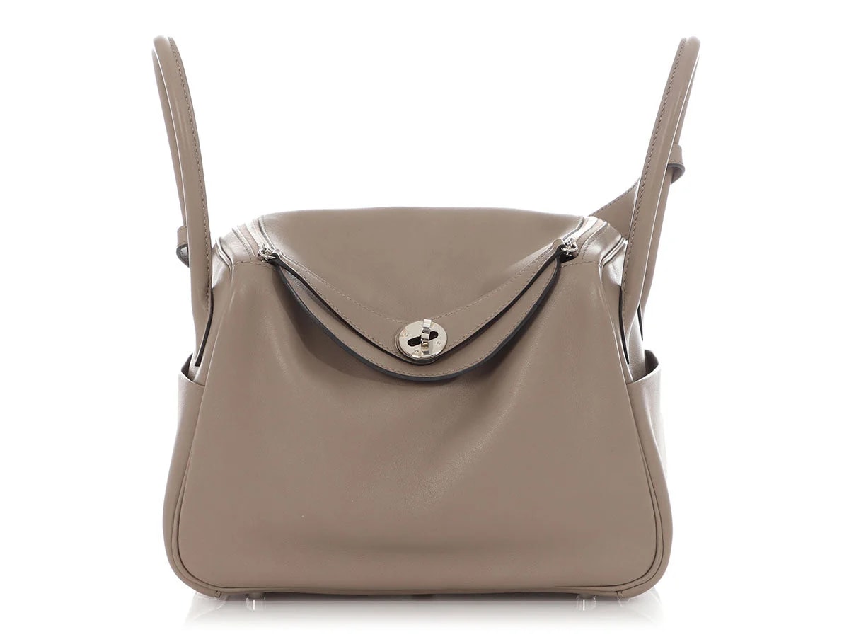 Hermès — Hermès Asphalte and Verso Lindy 26 — Handbag — resale