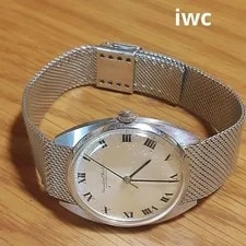 IWC — IWC C Line Cal 403 Manual Wind With Genuine Leather Strap — Watch — resale