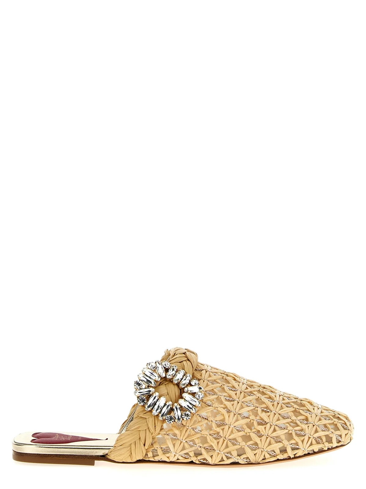 Roger Vivier — Roger Vivier Bab Viv Mules — Designer Shoe — resale