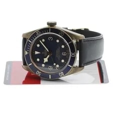 Tudor — Tudor Heritage Black BAY Bronze Büchler Limited 79250BB 43mm Bronze Navy #C18595 — Watch — resale