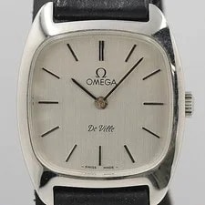 Omega — -grade, Fully Functional, Omega de Ville Silver Dial Manual Winding ' — Watch — resale