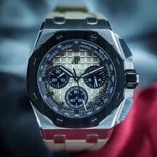 Audemars Piguet — Audemars Piguet Royal Oak Chronograph 26240SO "Taupe Dial" | Full Set — Watch — resale
